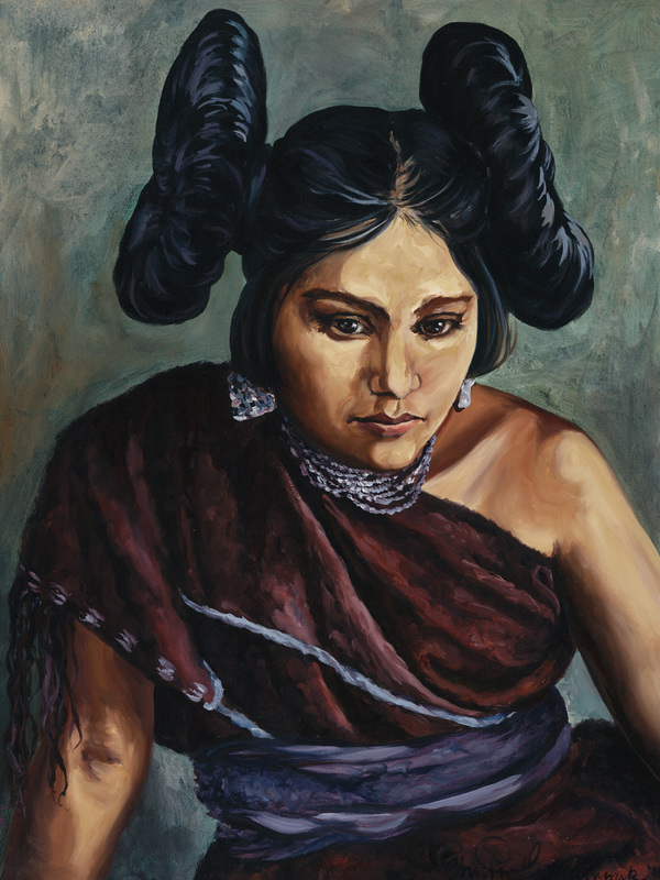 Hopi woman portrait