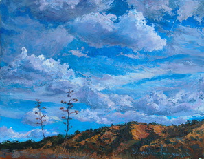 desert landscape painting christine Lytwynczuk