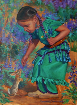 American Indian painting Christine Lytwynczuk