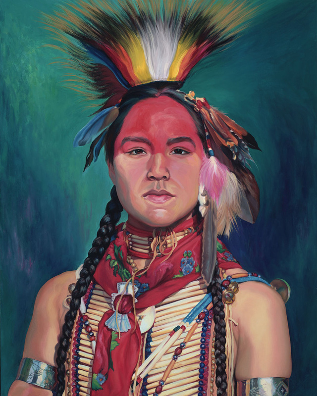 American Indian portrait