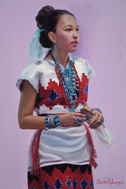 Navajo portrait christine lytwynczuk